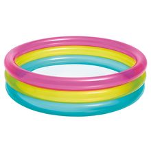 Piscina infl arco iris 86x25cm