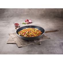 Wok acero de carbono profesional 35cm