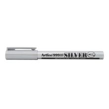 Marcador metalico 0.8mm plateado