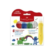 Caja De 6 Chisguetes De Tempera Lavable Con Pincel