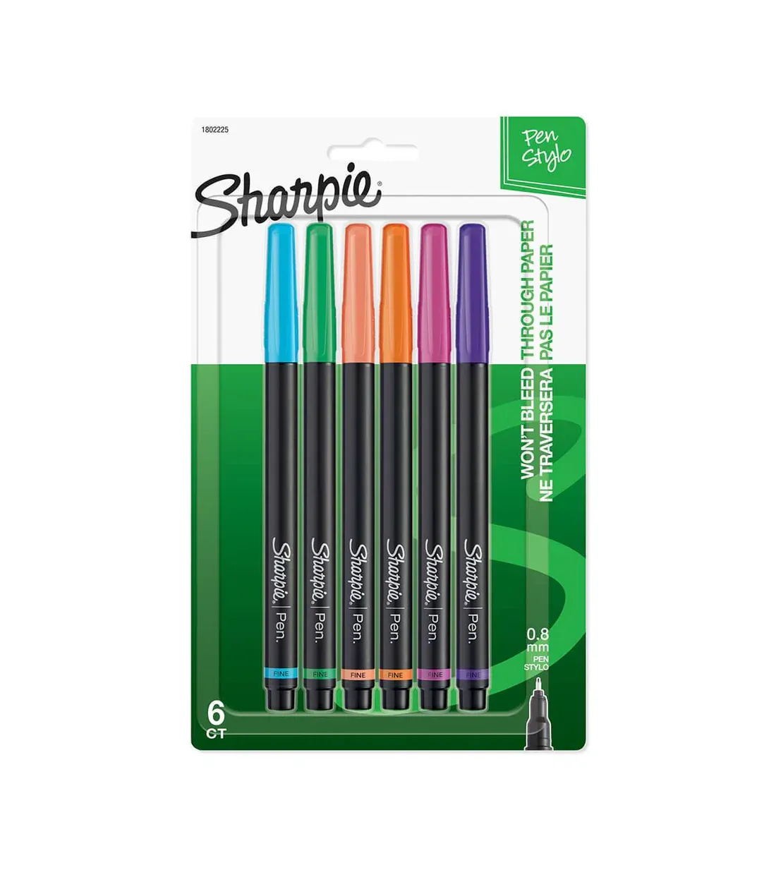Jgo Micropen Sharpie X6 New Colors 0.8Mm