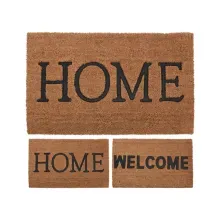 Felpudo Coco 45X75Cm.Deco 2Ass