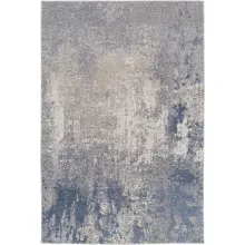 Alf chloe pinceladas gris azulados 120 X 170 CM