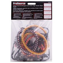 Cuerda elastica c gancho de acero 6u variado