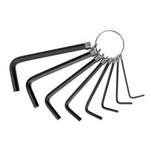 Jgo. llave allen 8 pzas mm