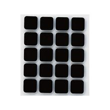 Tapa p pata de mueble negro 2.85cm