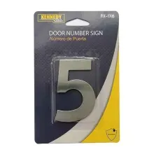 N?mero para puerta "5"