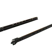 Riel sencilla 450mm negro
