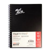 Cuaderno Con Espiral Para Dibujo Tamano A4 120 Hjs