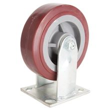Rueda giratoria 12,70cm poli/zinc