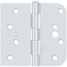 Bisagra 4" x 1/4" de acero color blanco