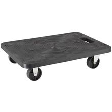 Plataforma para mueble de poli de 76,20 x 45,72 cm