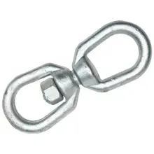 1/4" galv swivel