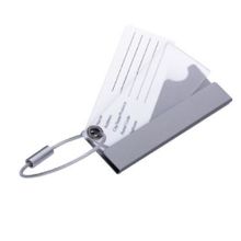 ETIQUERA DE EQUIPAJE ALUMINIO