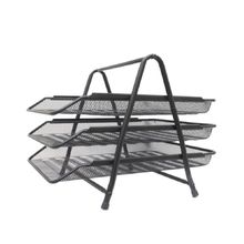 Bandeja Documentos 3 Niveles Negro