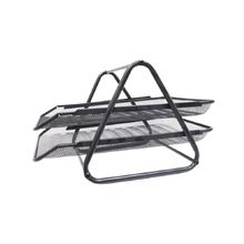 Bandeja Documentos 2 Niveles Negro