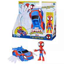 Accesorio vehículo saf y figura spiderman