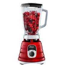 Licuadora 700 wats rojo de 3 velocidades
