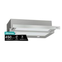 Campana telescopica 60cm inox Hisense CH6TL4BX