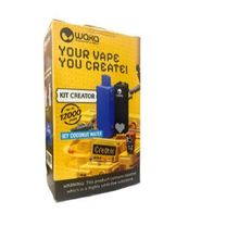 VAPE WAKA KIT 12000 PUFF CREATOR DISPOSITIVO + ICY COCONOUT WATER