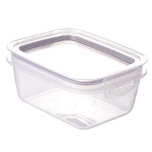 Recipiente Traba Mas Rectangular 360Ml (Gris)
