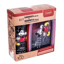 Kit Botella + Sandwichera Mickey