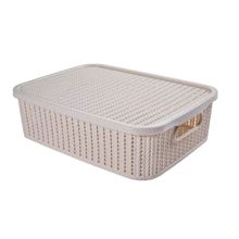 Caja organizadora 9,5L beige