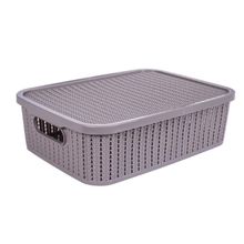 Caja organizadora 9,5L gris