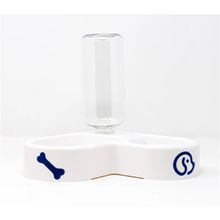 Plato para perros blanco 22x22cm blanco
