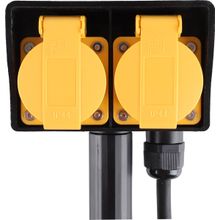 CalcetÃ­n Q-Link 2w schu st ip44 3m h05rrf 3x1.5