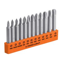 Juego de 12 puntas de cruz 2"