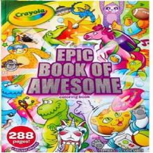 LIBRO PARA COLOREAR EPIC BOOK OF AWESOME