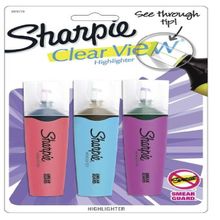 JUEGO RESALTADOR SHARPIE CLEAR BLADEX3 BLISTER