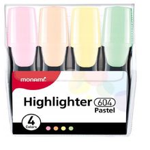 DESTACADOR PASTEL 604 4/V