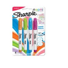 JUEGO MARCADORES SHARPIE X4 SNOTE