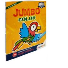 LIBRO PARA COLOREAR JUMBO COLOR NIVEL 1 EDAD 2-4