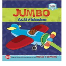 LIBRO PARA COLOREAR JUMBO ACTIVIDADES NIVEL 3 EDAD 3-6