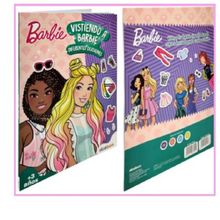 LIBRO VISTIENDO A BARBIE STICKERS DIFERENTES OCASIONES