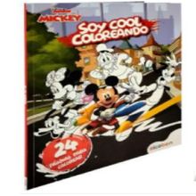 LIBRO DE COLOREAR YO SOY COOL COLOREANDO MICKEY