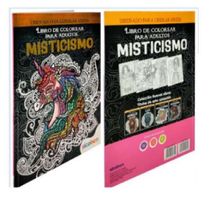 LIBRO DE COLOREAR PARA ADULTOS MANDALAS MISTICISMOS