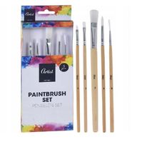 SET DE PINCELES ARTE 5PZAS