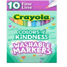 COLORES DE LA AMABILIDAD, MARCADORES DE LINEAS FINAS, 10 UNIDADES