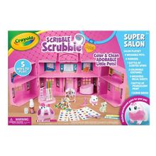 SCRIBBLE SCRUBBIE MASCOTA SUPER SALON