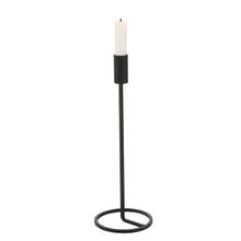 Candelero Grande Fio Hierro Negro