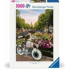 Rompecabezas Bicicleta Amsterdam 1000 pzas