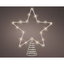 Copa estrella de arbol c/luz