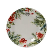 Plato de porcelana d.20.4cm