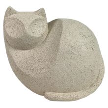 Gato decorativo molly blanco 14.5cm