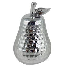 Pera decorativa dorada 15.8cm
