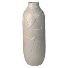 Florero decorativo corpus crema 37.8cm
